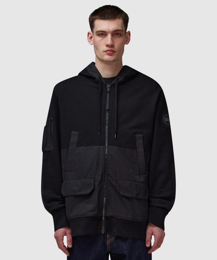 Canada Goose Ferris Full Zip Hoodie (Black - Noir - M) - Size M